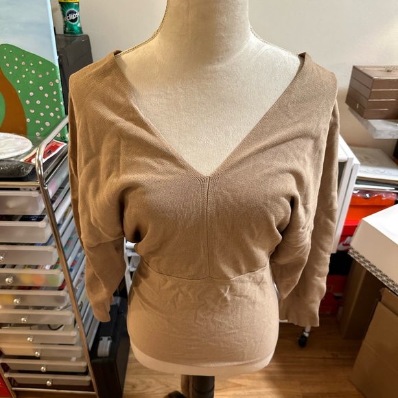 NWT Joseph backless tie sweater top - Picture 2 of 8